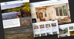 Web design in Denver. Blue Lake Ranch website design by Bill MItchell Marketing.