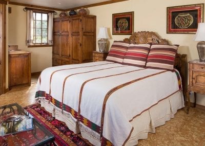 Bedroom at Blue Lake Ranch